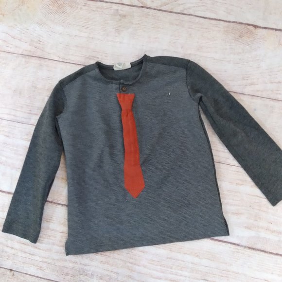 Crew Kids necktie boys top size 4 - Picture 1 of 3